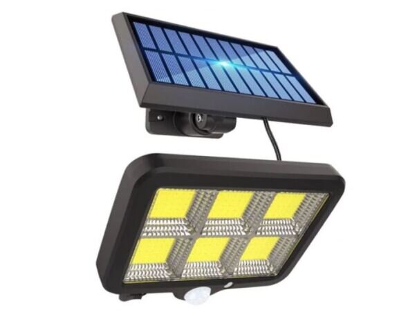 Proiector solar 100 LED COB senzor de lumina si miscare,150 W